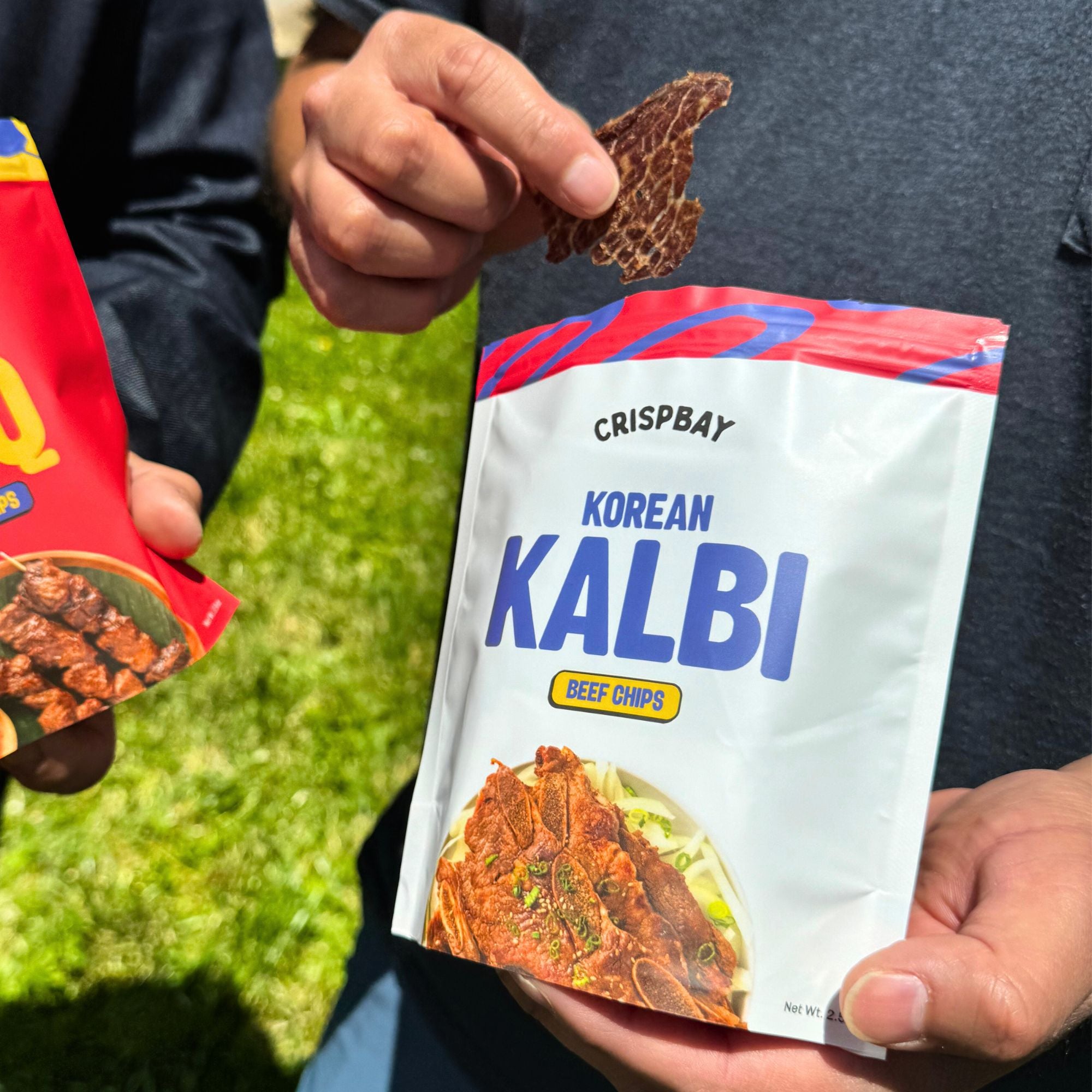 CRISPBAY Korean Kalbi Beef Jerky Chips